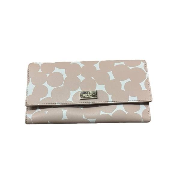 kate spade Handbags - KATE SPADE Mollie Putnam Splodge Cyra Dot Large Flap Wallet